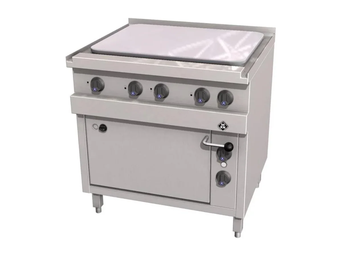 MKN Cast Iron Cooking Table 2123506A – 4 Zone, Electric, Optima 700
